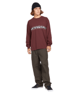 The Volcom Mens Skate Vitals Remy Trousers in Dark Brown