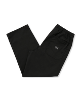 The Volcom Mens Outer Spaced Casual Trousers in Black