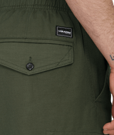 Billow Tapered Cargo Trousers in Squadron Green