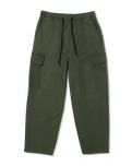 Billow Tapered Cargo Trousers in Squadron Green