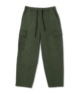 Billow Tapered Cargo Trousers in Squadron Green