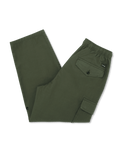 Billow Tapered Cargo Trousers in Squadron Green