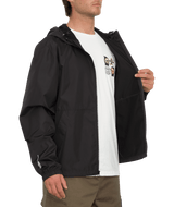The Volcom Mens Phase 91 Jacket in Black
