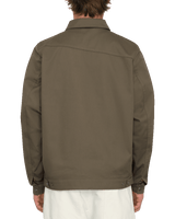 The Volcom Mens Voider Jacket in Bison