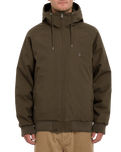 The Volcom Mens Hernan 5K Jacket in Wren