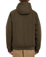 The Volcom Mens Hernan 5K Jacket in Wren