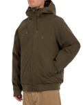 The Volcom Mens Hernan 5K Jacket in Wren