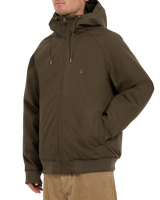 The Volcom Mens Hernan 5K Jacket in Wren