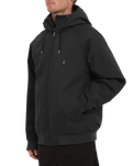 The Volcom Mens Hernan 10K Jacket in Black