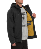 The Volcom Mens Hernan 10K Jacket in Black