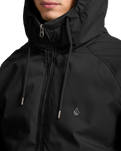 The Volcom Mens Hernan 10K Jacket in Black