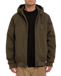 The Volcom Mens Hernan 10K Jacket in Wren