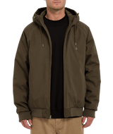 The Volcom Mens Hernan 10K Jacket in Wren