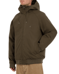 The Volcom Mens Hernan 10K Jacket in Wren