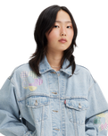 The Levi's® Womens 90s Trucker Jacket in Fresh As A Daisy