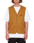 The Volcom Mens Vester Gilet in Rubber