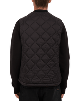 The Volcom Mens Bowered Gilet in Bitter Chocolate