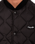 The Volcom Mens Bowered Gilet in Bitter Chocolate