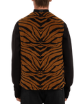 The Volcom Mens Bowered Gilet in Bitter Chocolate