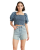 The Levi's® Womens Rey Smocked Top in Freaky Friday