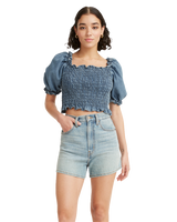 The Levi's® Womens Rey Smocked Top in Freaky Friday