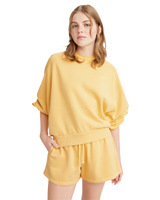 The Levi's® Womens Snack Sweatshirt in Saturated Yellow