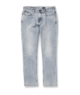 The Volcom Mens Vorta Jeans in Heavy Worn Faded