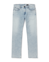 The Volcom Mens Solver Denim Jeans in Powder Blue