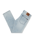 The Volcom Mens Solver Denim Jeans in Powder Blue