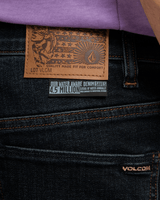 The Volcom Mens Solver Denim Jeans in Vintage Blue