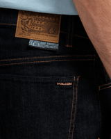 The Volcom Mens Billow Denim Jeans in Rinse