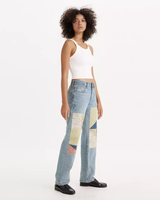 The Levi's® Womens 501® 90s Jeans in Medium Indigo Pattern