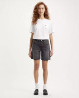 The Levi's® Womens 90's 501® Shorts in Black Worn In