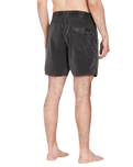 The Volcom Mens Center Swimshorts in Black