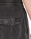 The Volcom Mens Center Swimshorts in Black