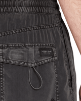 The Volcom Mens Center Swimshorts in Black