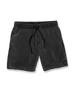 The Volcom Mens Center Swimshorts in Black