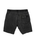 The Volcom Mens Center Swimshorts in Black