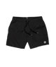The Volcom Mens Lido Solid Swimshorts in Black