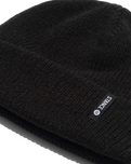 Icon 2 Shallow Beanie in Black