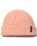 The Stance Mens Icon 2 Shallow Beanie in Peach