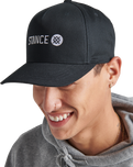 The Stance Mens Icon Snapback Cap in Black