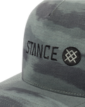 The Stance Mens Icon Snapback Cap in Camo