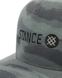 The Stance Mens Icon Snapback Cap in Camo