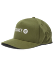 The Stance Mens Icon Snapback Cap in Mliitary Green