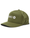 The Stance Mens Icon Snapback Cap in Mliitary Green