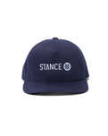 The Stance Mens Icon Snapback Cap in Navy