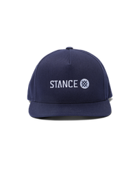 The Stance Mens Icon Snapback Cap in Navy