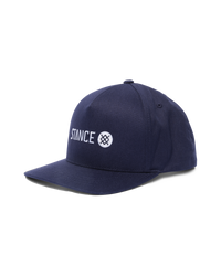 The Stance Mens Icon Snapback Cap in Navy