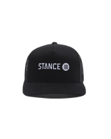 The Stance Mens Icon Trucker Cap in Black